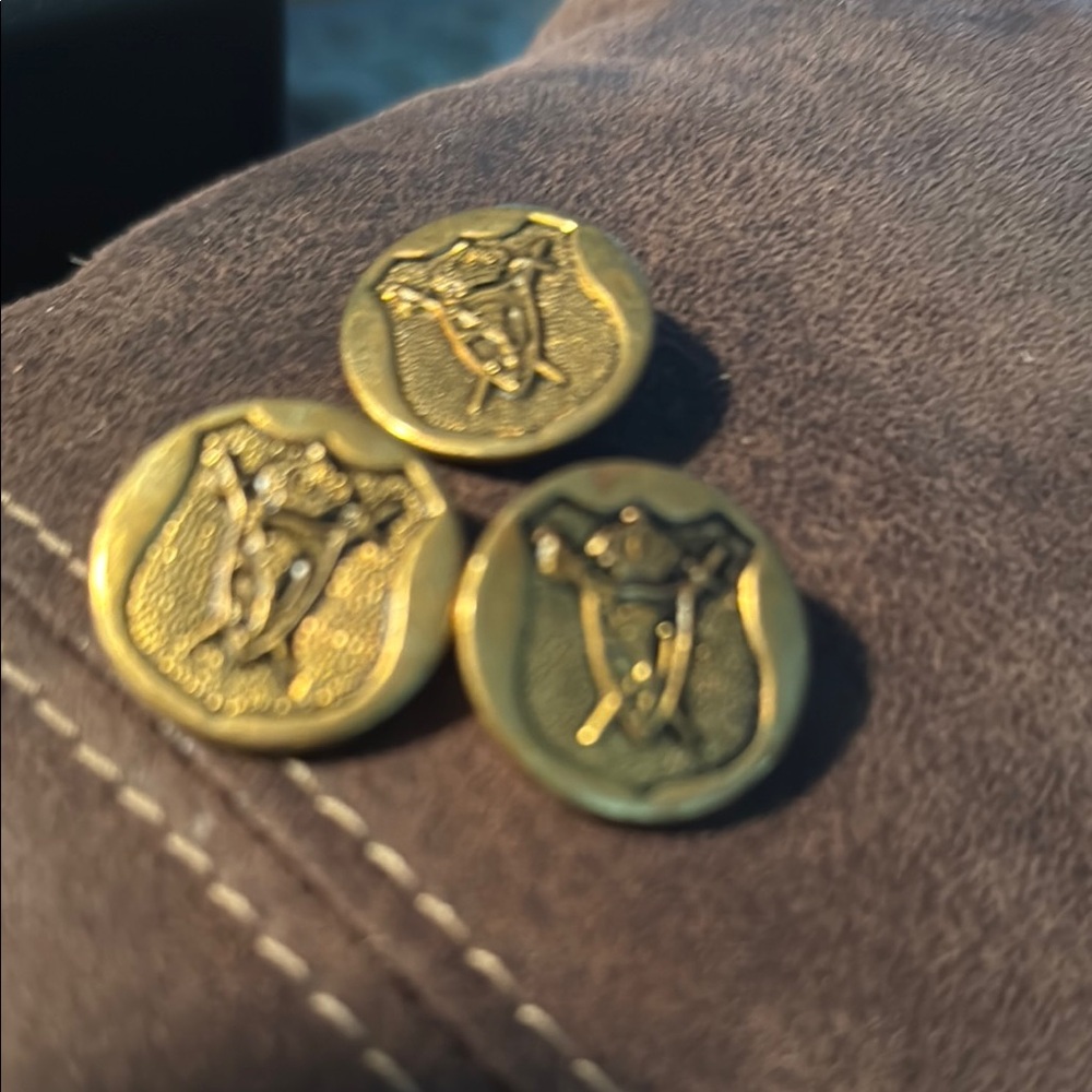 Gold Decorative Buttons